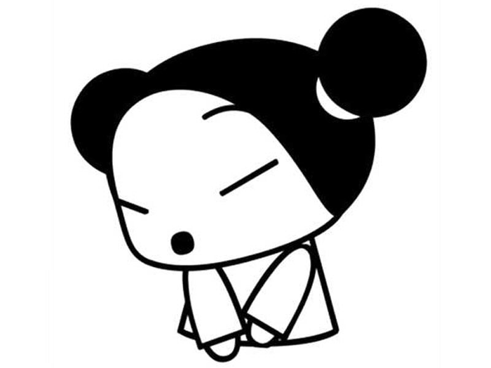 coloriage pucca surprise